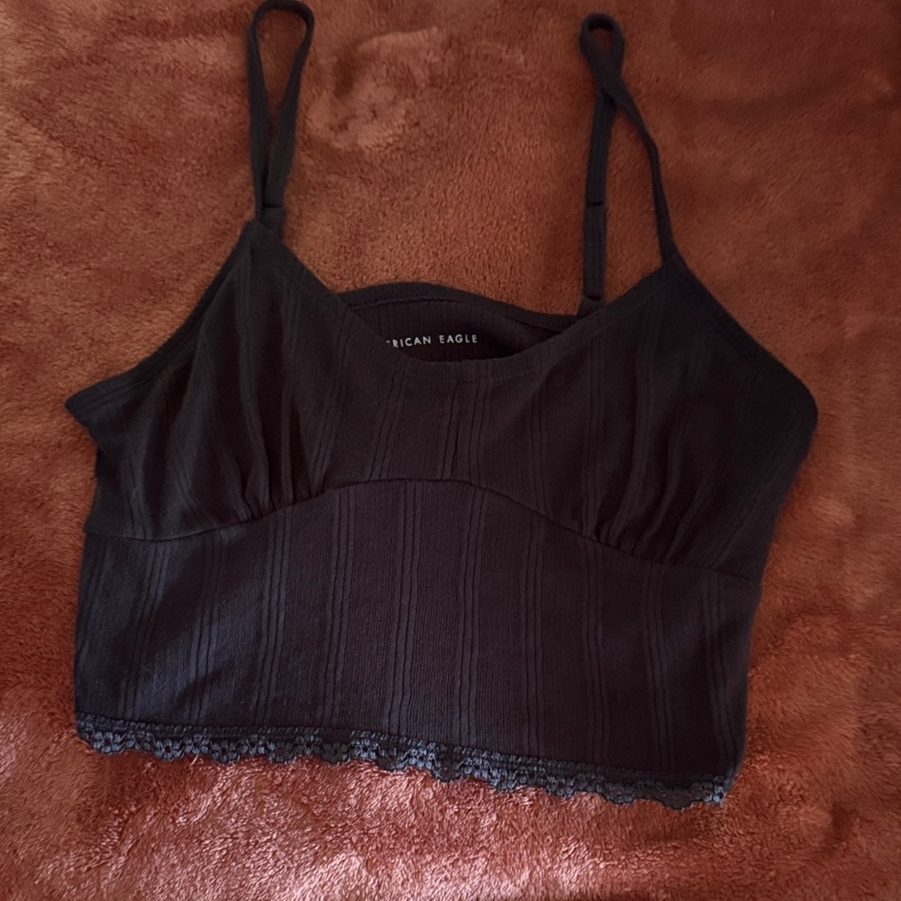 American Eagle Outfitters Black Lace Bralette